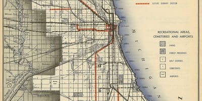 Mapa de Chicago metro